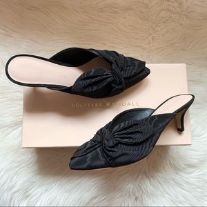 FLASH SALE! LOEFFLER RANDALL Jade Grossgrain Bow Mules